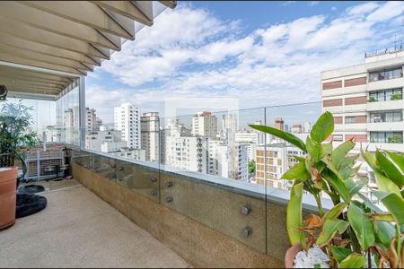 Varanda de apartamento para alugar com 2 quartos, 173m² em Jardim Paulista, São Paulo