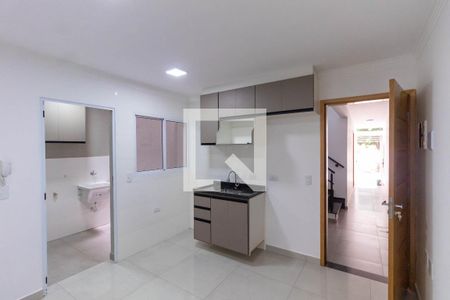 Sala/Cozinha de apartamento para alugar com 2 quartos, 44m² em Vila Granada, São Paulo