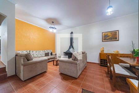 Sala de casa à venda com 4 quartos, 300m² em Parque Novo Oratório, Santo André