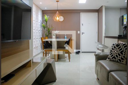 Sala / Cozinha de apartamento à venda com 3 quartos, 73m² em Osvaldo Cruz, São Caetano do Sul