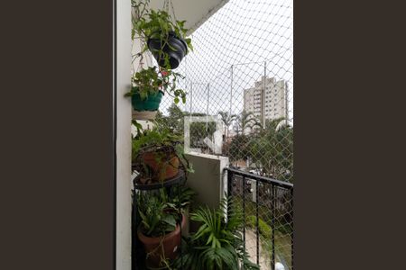 Varanda da Sala de apartamento à venda com 3 quartos, 92m² em Vila Gumercindo, São Paulo