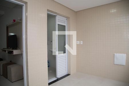 Varanda gourmet de apartamento para alugar com 2 quartos, 75m² em Tupiry, Praia Grande