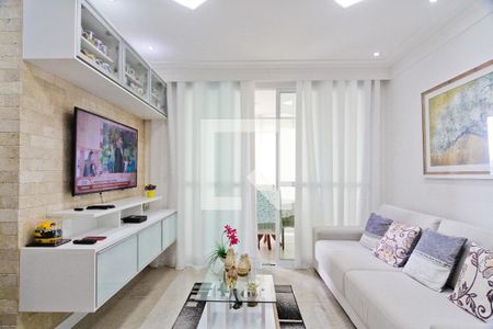 Sala de apartamento à venda com 3 quartos, 82m² em Chora Menino, São Paulo