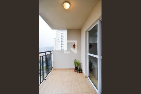 Varanda da Sala de apartamento para alugar com 3 quartos, 83m² em Vila Rosalia, Guarulhos