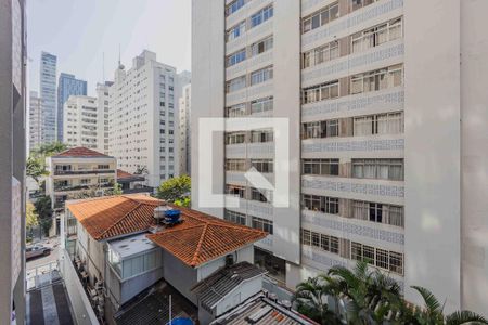 Vista da Sala de apartamento para alugar com 2 quartos, 100m² em Paraíso, São Paulo