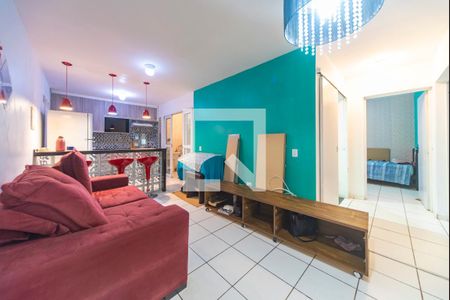 Sala de apartamento para alugar com 2 quartos, 62m² em Jardim Ipanema, Santo André