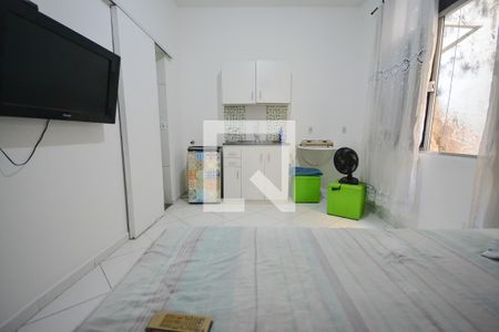 Sala - cozinha de apartamento para alugar com 1 quarto, 21m² em Centro, Rio de Janeiro