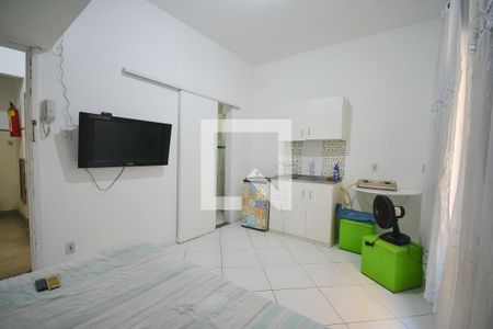 Sala - Quarto de apartamento para alugar com 1 quarto, 21m² em Centro, Rio de Janeiro