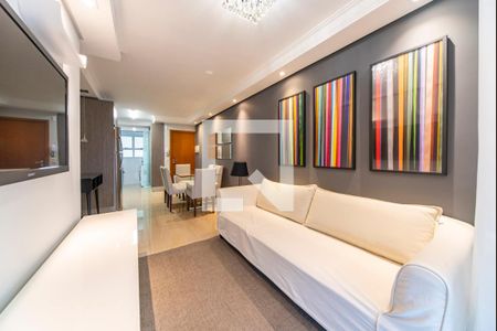 Sala de apartamento à venda com 3 quartos, 65m² em Parque Bandeirante, Santo André