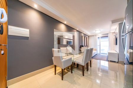 Sala de apartamento à venda com 3 quartos, 65m² em Parque Bandeirante, Santo André