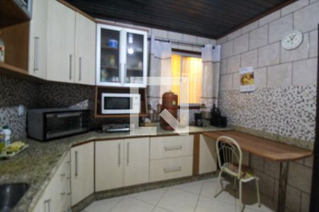 Cozinha de casa para alugar com 3 quartos, 136m² em Estância Velha, Canoas