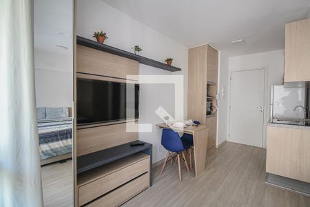 Sala/Quarto de apartamento para alugar com 1 quarto, 27m² em Liberdade, São Paulo