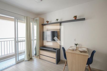 Sala/Quarto de apartamento para alugar com 1 quarto, 27m² em Liberdade, São Paulo