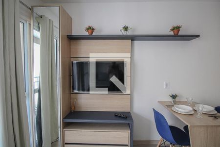 Sala/Quarto de apartamento para alugar com 1 quarto, 27m² em Liberdade, São Paulo