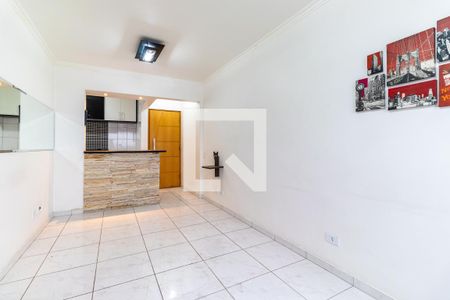 Sala de apartamento à venda com 2 quartos, 50m² em Veleiros, São Paulo