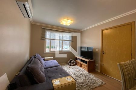 Sala de Estar de apartamento à venda com 2 quartos, 51m² em Boa Vista, Novo Hamburgo