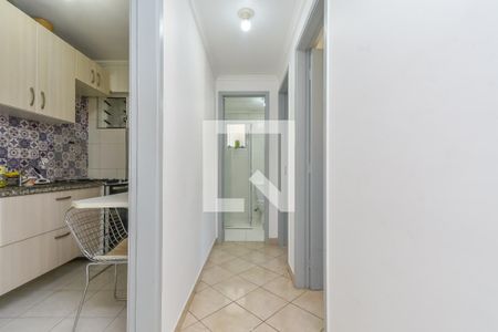 Corredor de apartamento para alugar com 2 quartos, 48m² em Campos Elíseos, São Paulo