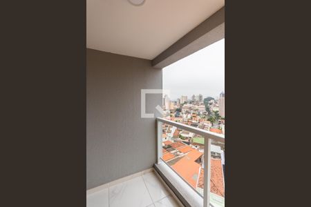 Varanda da Sala de apartamento para alugar com 2 quartos, 52m² em Vila Floresta, Santo André