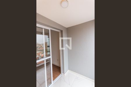 Varanda da Sala de apartamento para alugar com 2 quartos, 52m² em Vila Floresta, Santo André