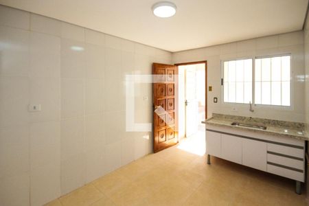 Sala / Cozinha de casa de condomínio para alugar com 1 quarto, 29m² em Chácara Mafalda, São Paulo