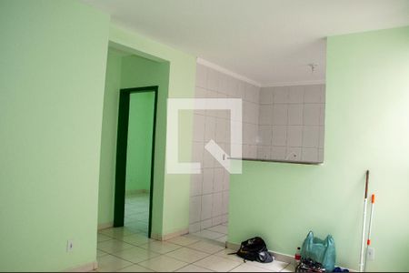 Sala de apartamento à venda com 2 quartos, 60m² em Cândida Ferreira, Contagem