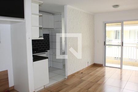 Sala de apartamento para alugar com 2 quartos, 55m² em Jardim Rio das Pedras, Cotia