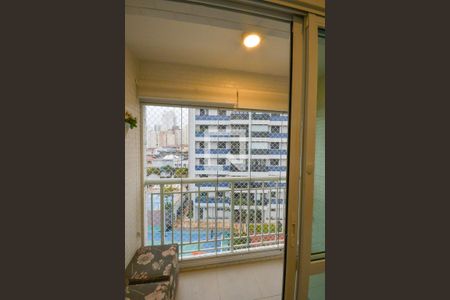 Varanda da Sala de apartamento à venda com 2 quartos, 52m² em Vila Gumercindo, São Paulo
