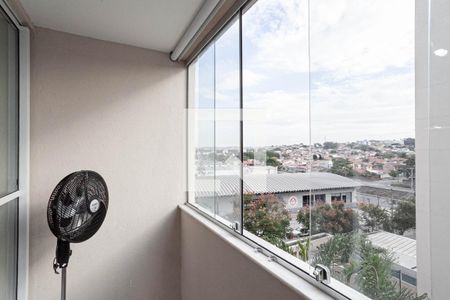 Varanda da sala  de apartamento para alugar com 2 quartos, 67m² em Castelo, Belo Horizonte