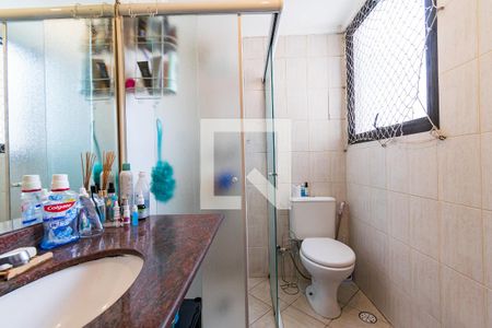 Banheiro da Suíte de apartamento à venda com 3 quartos, 90m² em Vila Clementino, São Paulo