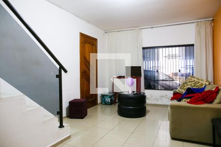 Sala de casa à venda com 6 quartos, 319m² em Vila São Pedro, Santo André