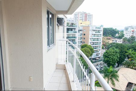 varanda de apartamento para alugar com 3 quartos, 90m² em Pechincha, Rio de Janeiro