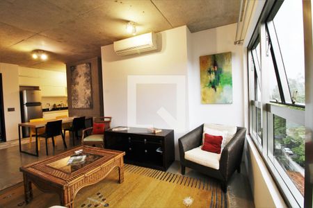 Sala de apartamento para alugar com 2 quartos, 74m² em Jardim Novo Santo Amaro, São Paulo