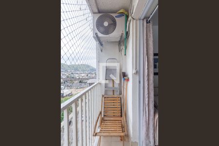 Varanda de apartamento à venda com 2 quartos, 65m² em Vicente de Carvalho, Rio de Janeiro