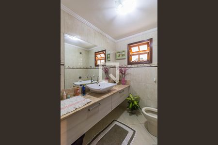 Lavabo de casa à venda com 3 quartos, 300m² em Vila Camilopolis, Santo André