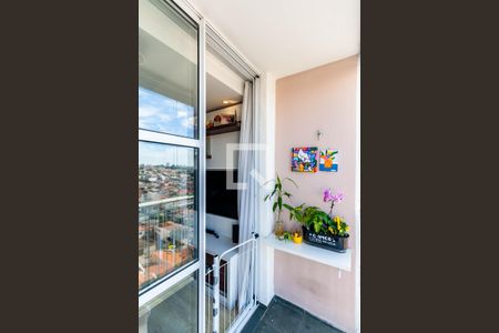 Varanda da Sala de apartamento para alugar com 3 quartos, 63m² em Vila Bela, São Paulo