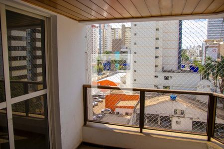 Varanda da Sala de apartamento para alugar com 3 quartos, 110m² em Setor Oeste, Goiânia