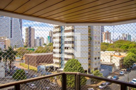 Varanda da Sala de apartamento para alugar com 3 quartos, 110m² em Setor Oeste, Goiânia