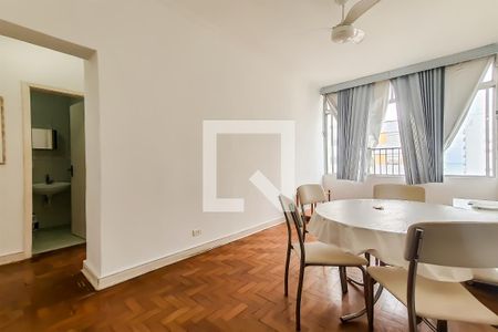 Sala de apartamento para alugar com 2 quartos, 60m² em Centro, Guarujá