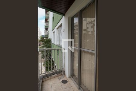 Varanda de apartamento para alugar com 3 quartos, 84m² em Jardim Las Palmas, Guarujá