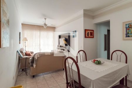 Sala de apartamento para alugar com 3 quartos, 84m² em Jardim Las Palmas, Guarujá