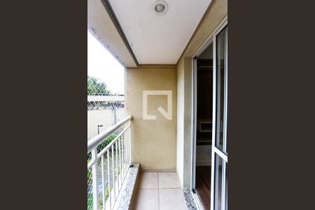 Varanda de apartamento à venda com 2 quartos, 56m² em Vila Sonia do Taboao, Taboão da Serra