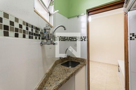 Cozinha e Área de Serviço de apartamento à venda com 1 quarto, 35m² em Maracanã, Rio de Janeiro