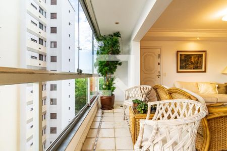 Varanda de apartamento à venda com 2 quartos, 132m² em Vila Monte Alegre, São Paulo