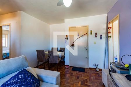 Sala  de apartamento à venda com 2 quartos, 56m² em Jardim Dona Leopoldina, Porto Alegre