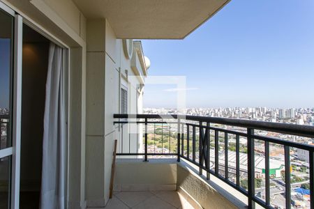 Varanda da Sala de apartamento à venda com 3 quartos, 89m² em Parque da Mooca, São Paulo