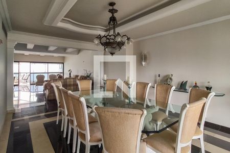 Sala de Jantar 1 de apartamento para alugar com 3 quartos, 355m² em Jardim Astúrias, Guarujá