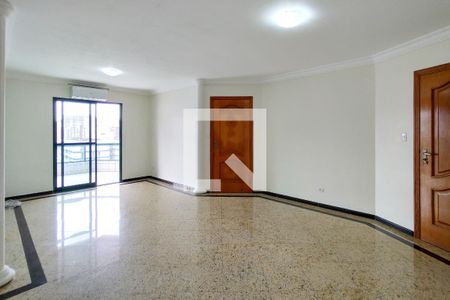 Sala de apartamento para alugar com 4 quartos, 136m² em Canto do Forte, Praia Grande