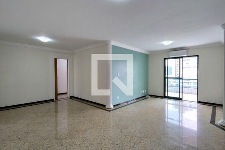 Sala de apartamento para alugar com 4 quartos, 136m² em Canto do Forte, Praia Grande