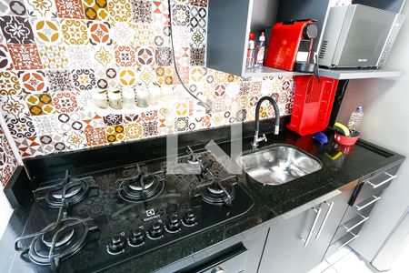 cozinha  de apartamento à venda com 2 quartos, 41m² em Jardim Taboão, São Paulo