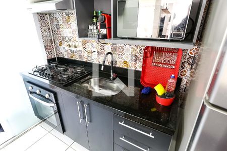 cozinha  de apartamento à venda com 2 quartos, 41m² em Jardim Taboão, São Paulo